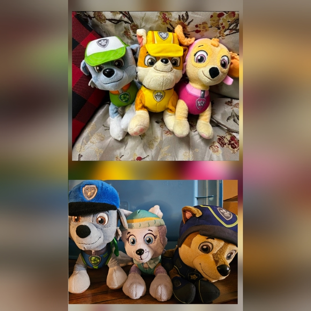 Paw Patrol Plush Bundle